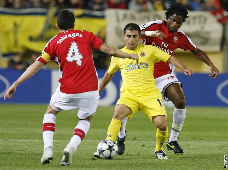 Villarreal - Arsenal: Fabregas, Song a Ibagaza 