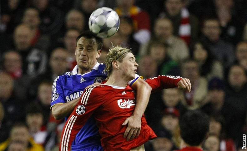 Liverpool - Chelsea: Terry a Torres 