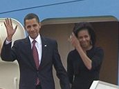 Obama v Praze