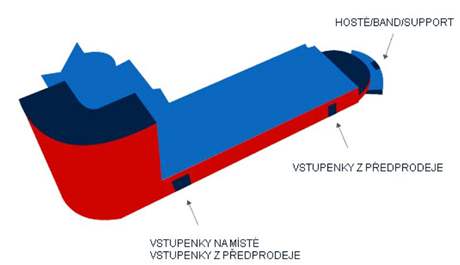 Organizace koncertu Nazareth v brnnskm Boby centru