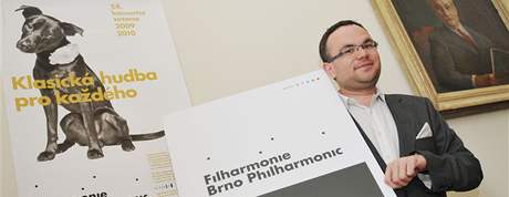 editel Filharmonie Brno David Mareek pedstavuje její nové logo