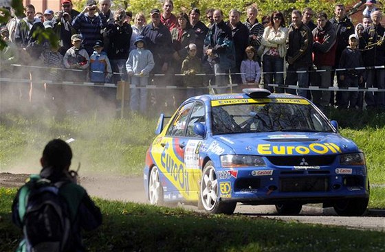 Václav Pech ztratil vedení ve Valaské rallye v poslední dvanácté rychlostní zkouce - ilustraní foto.