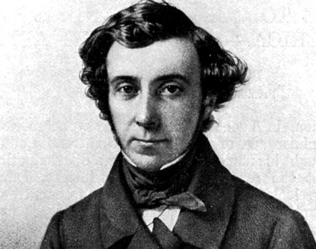 Alexis de Tocqueville, francouzsk sttnk a politolog. Zemel ped 150 lety.