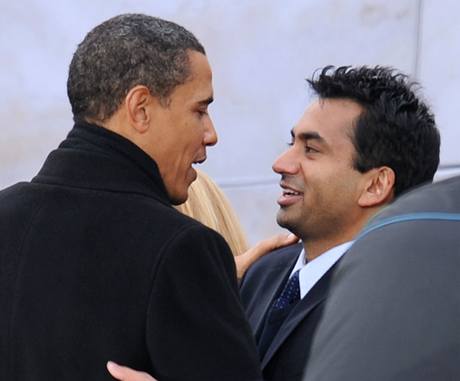 Kal Penn a Barack Obama