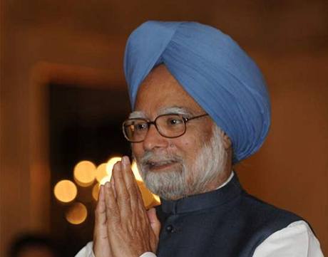 Indický premiér Manmóhan Singh