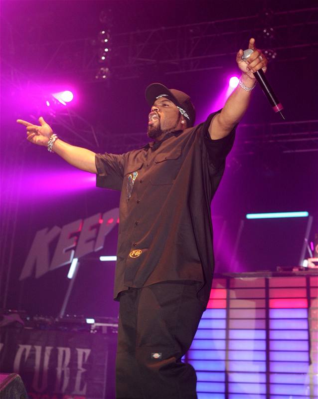 Ice Cube pi praském vystoupení