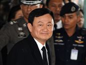 Thaksin inavatra v roce 2008 na bangkockm letiti.
