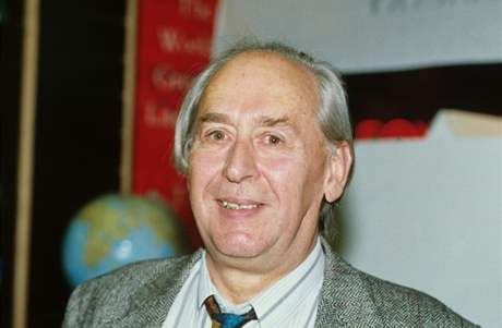Spisovatel James Graham Ballard v roce 1991