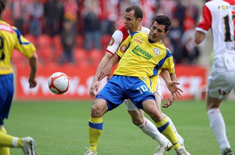 Slavia - Zlín, Frantiek Díal a Martin Vyskoil.