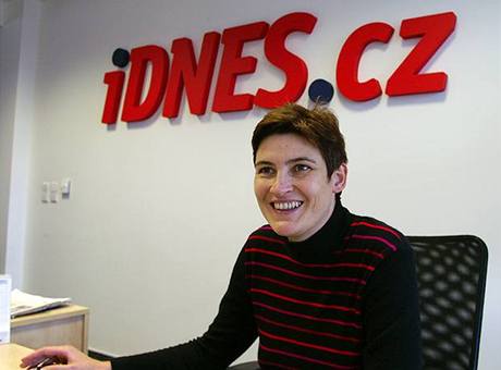 Markéta Prchalová pi jiném rozhovoru na iDNES.cz