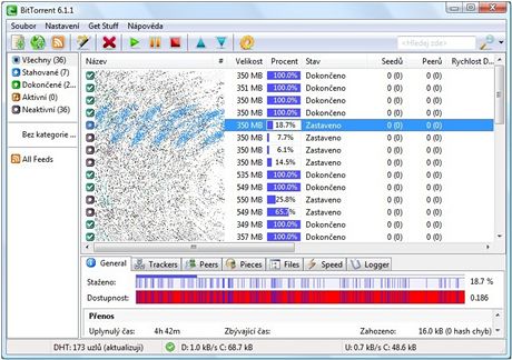 BitTorrent klient