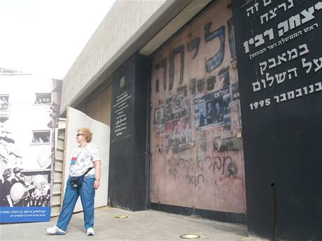 Pamtn Jicchaka Rabina v Tel Avivu