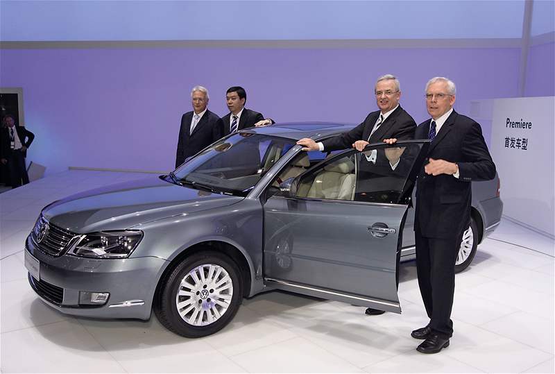 Volkswagen Passat Lingyu s novou tváí