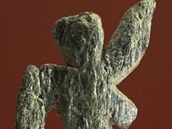 ensk postava zvan Fanny, bidlice, Stratzing, aurignacien, st 35 000 let, Naturhistorisches Museum Wien