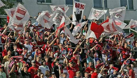 Poslední utkání fotbalist Brna v sezon 2007/2008 na domácím stadion