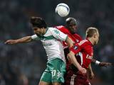 Werder Brmy - Hamburk: Demel, Jarolim a Diego