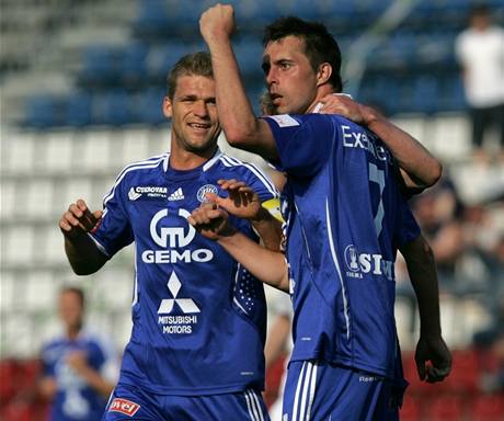 Fotbalisté Olomouce doufají, e po utkání s Bohemians budou moci slavit úast v Evropské lize.