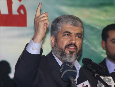 Exilový lídr Hamasu Chálid Mial