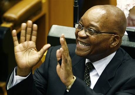Jihoafrický parlament zvolil kontroverzního Jacoba Zumu prezidentem (6. kvtna 2009)