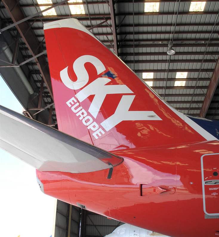 SkyEurope poizuje nová letadla.