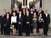 Prezident Klaus jmenoval adnick kabinet premira Fischera.