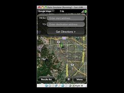 Palm Pre - screenshot z emultoru
