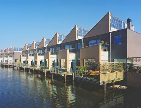 Domy v Amstelveenu  byty s minimální energetickou spotebou