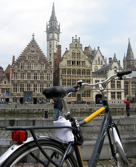 Belgie, Gent - rj cyklist