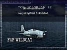 Sthac letoun F4F Wildcat z USS Enterprise