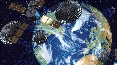 Vysokorychlostní internet se na Evropu snese z nebes (ilustraní foto)