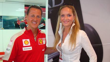 Taána Kuchaová a Michael Schumacher