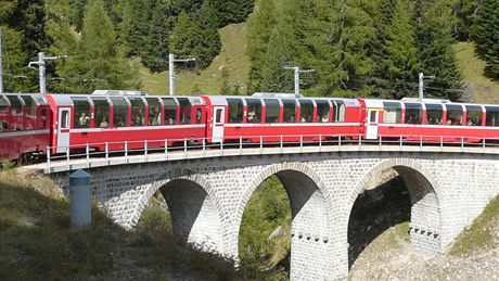 výcarsko, Bernina expres