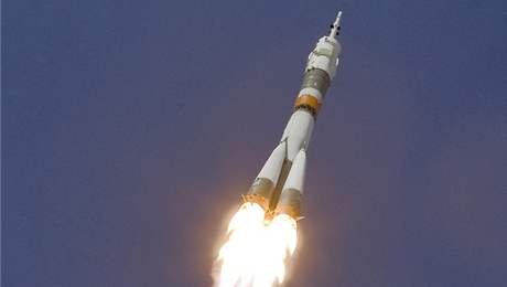 Start Sojuzu TMA-15 z Bajkonuru