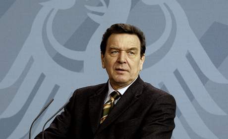 Bývalý nmecký kanclé Gerhard Schröder