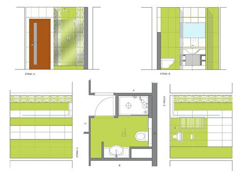 Vedle nvrhu dispozice dodv architekt i sproez nutn pro obkladae