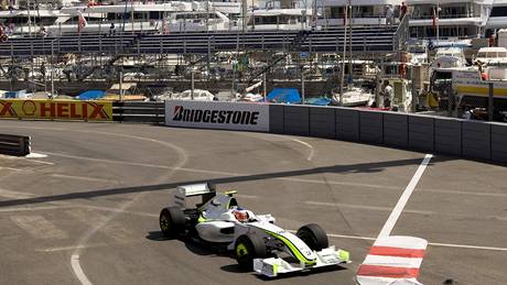 Velká cena Monaka - první trénink, Rubens Barrichello.
