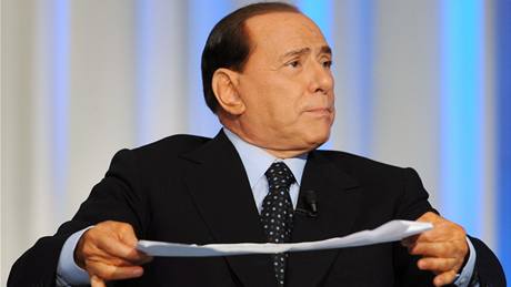 Italský premiér Silvio Berlusconi