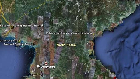 Severní Korea podrobn zmapována na Google Earth