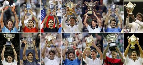 Roger Federer a jeho 14 grandslamovch titul