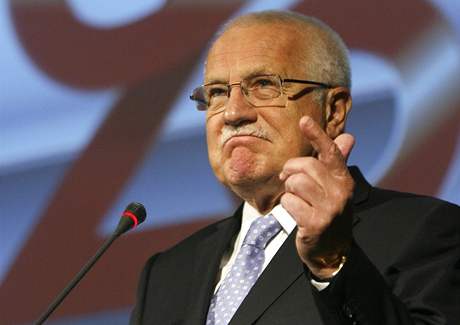 Prezident Václav Klaus odmítl interpretaci svých výrok o maarsko-slovenských vztazích.
