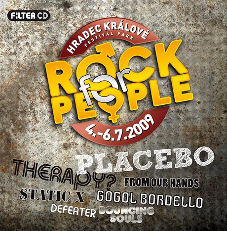 Album Rock for People k ervnovmu vydn asopisu Filter