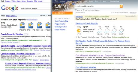 vyhledva Microsoft Bing