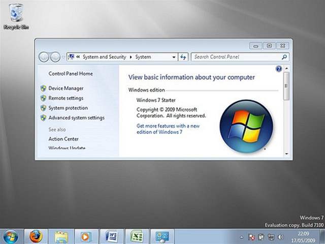 Windows 7 Starter