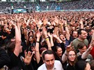 Fanouci na koncertu Depeche Mode - Lipsko, 8. ervna 2009
