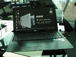 Notebook X600 od MSI