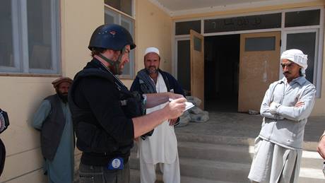 eský rekonstrukní tým v afghánské provincii Lógar