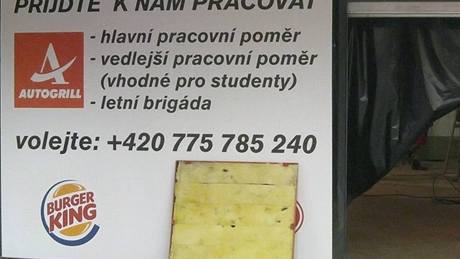 Na praském hlavním nádraí brzy vyroste dalí restaurace Burger King. Nyní hledá pro novou provozovnu zamstnance.