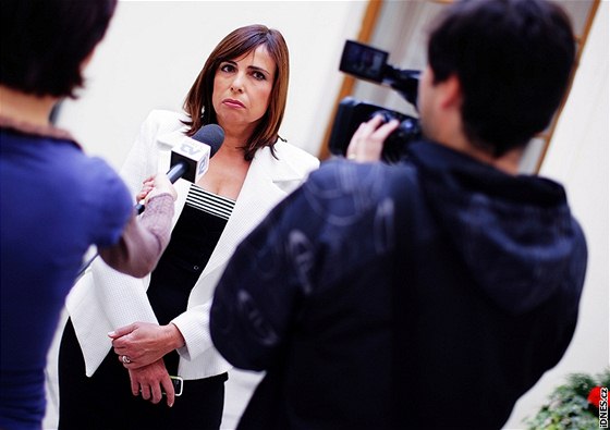 Bývalá redaktorka eské televize se stala mluví sociální demokracie v únoru 2009.