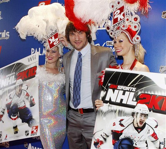 Alexandr Ovekin po píjezdu na pedávání cen NHL v Las Vegas