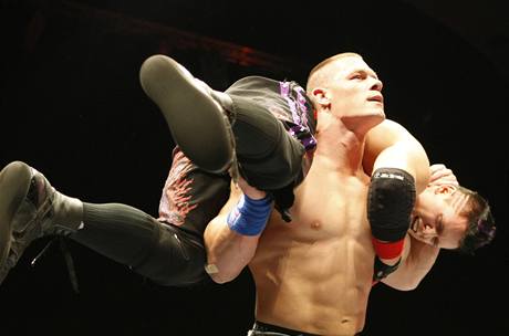 Wrestling v Praze: John Cena vs. The Miz